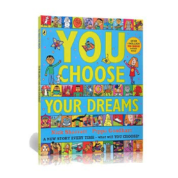 英文原版绘本 You Choose Your Dreams 超凡想象 大开本想象力培养 Nick Sharratt