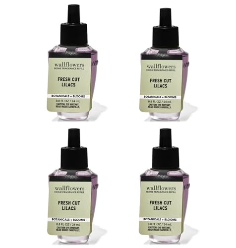 Bath & Body Works Wallflowers Home Fragrance Refills, 4-Pack (Fresh Cut Lilacs) - image 1