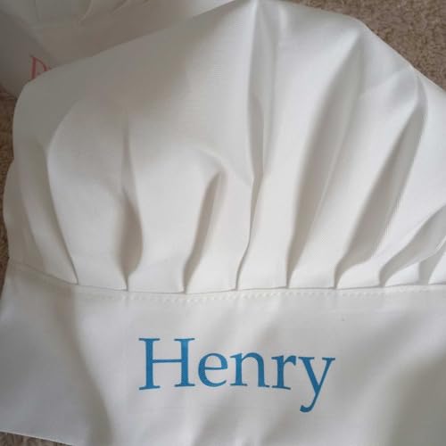 Personalised Chef Hat, Boy Chef Hat, Girls Chef Hat, Kitchen Cooking Baking Washable hat - Image 4