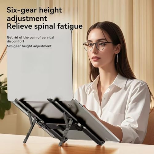 Soporte Plegable Metálico Ajustable para Laptop 10-17 Pulgadas miniatura 3