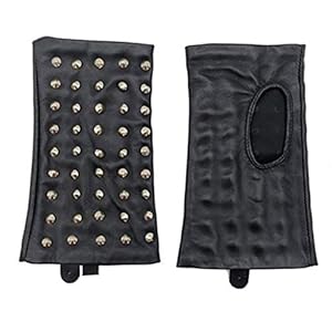 Bjtyht Golden Hip Hop Damenhandschuhe