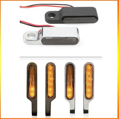 Luces traseras de freno para modificación de motocicleta con señales e intermitentes fluidos 5