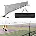 Zxpjkyu Portable Pickleball Lightweight Pickle Ball Net for Game Training Backyard