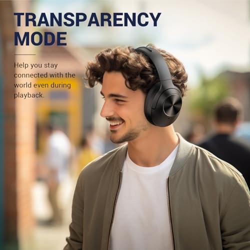 Image of E7 Wireless Bluetooth Headphones with Rich Bass, Clear Calls, Bluetooth 5.0, 30 Hours Playtime, Comfort Fit