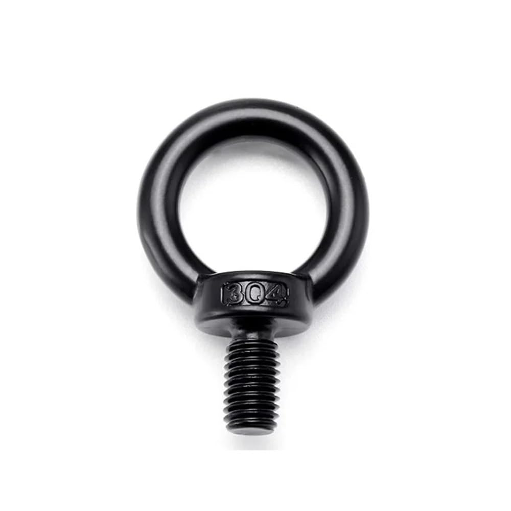 Golfari di sollevamento con rivestimento Dacromet nero in acciaio inossidabile 304(Ring Bolts ONLY)