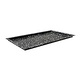 Schneider DW287 Emailliertes GN 1/1 Backblech, Aluminium und Silikon, 2cm Tief, 530(l) x 325(p) x 20(h) mm