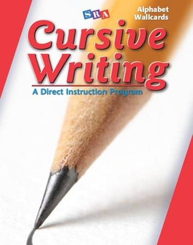 Prescripts Cursive Writing Program Cursive Writing Program, Alphabet Wall Cards : McGraw Hill: Amazon.in ...