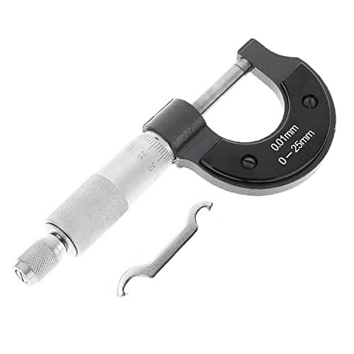 Micrometer Digitale Bügelmessschraube 0-25mm Hohe Präzision Elektronische Standard Außerhalb Metrik Mikrometerschieber Länge Messwerkzeug für Mechaniker