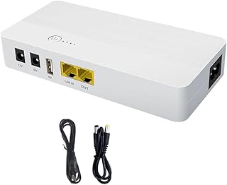 Mini UPS Uninterruptible Power Supply USB5V DC9/12V POE24V for Camera Routers Reliable Battery Backup Energy Storage Uninterrupted Power Supply