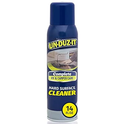 UN-DUZ-IT RV Hard Surface Cleaner, All-in-One Cleaning Spray and Stain Remover for RVs and Campers, 14 oz Spray Can