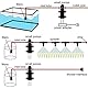 Jadeshay Wasserpumpe 12V, Selbstansaugende Membranpumpe 60W 5L/Min Wasserpumpe Klein Druckpumpe Wasser für Wohnwagen/Boot/Wohnmobil/Garten//Fahrzeugreinigung/Wohnmobil