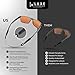 Luxe Performance Glasses Strap - Durable Eyewear Retainer, Sunglasses Holder, Eyeglasses Strap - Adjustable Cable for Active Lifestyle, High Tension, No Tail, Temple Grip