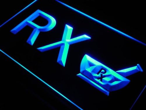 ADVPRO j721-b RX Pharmacy Display Shop NEW Neon Light Sign