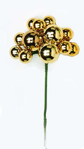 Worth ImportsMixed Ball X 12 Pk, Set of 12, Gold, Piece