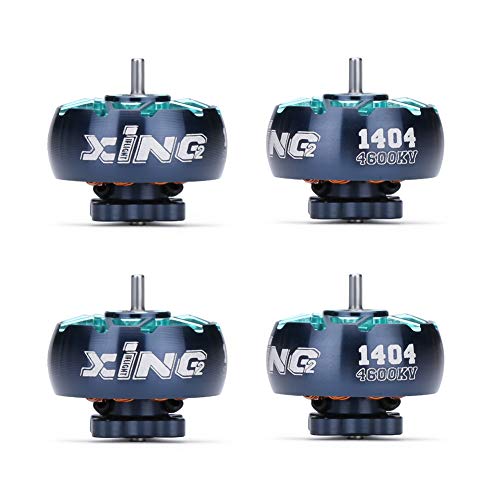 iFlight 4pcs XING2 1404 Unibell Motors for FPV Toothpick Ultralight Build Drone Motor (XING2 1404 4600KV)