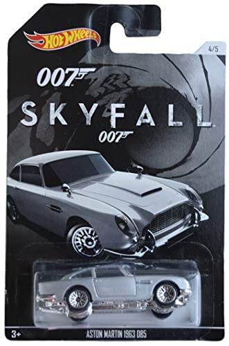 Hot Wheels Aston Martin 1963 DB5, Skyfall 4/5 miniatura 1