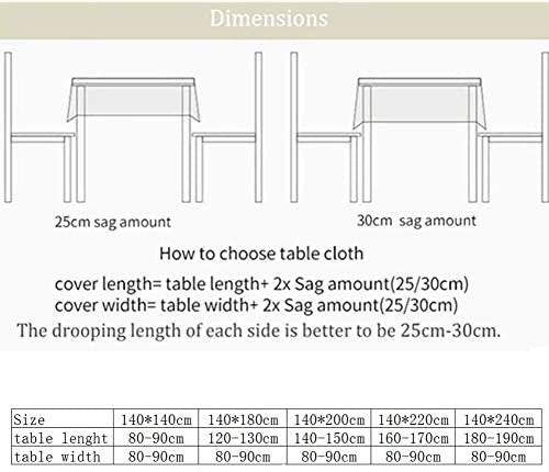 Nappe de table Grigio grise 140x200 vêtement table chic - 3