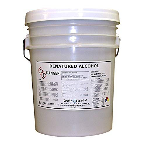 Denatured Ethyl Alcohol 200 Proof / Laboratory Grade / Not for use on Body or Skin / Made in USA / Quality Chemical / 5 Gallon pail