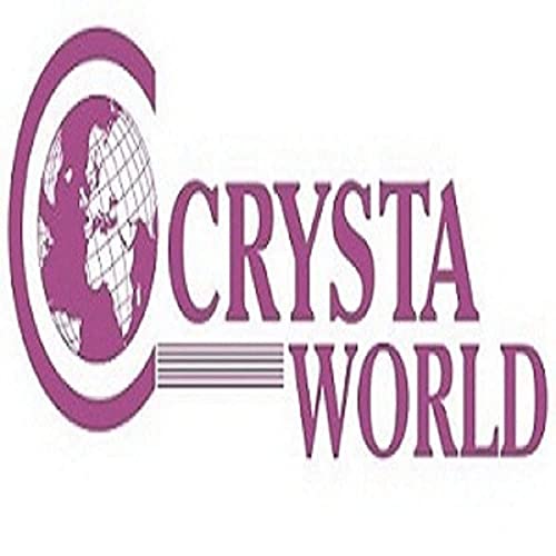 Image of CRYSTA WORLD Raindrop K9 Crystal Chandelier Modern for Living Room /Bedroom /Hall, (Orbital, L12 /W12 /H18)