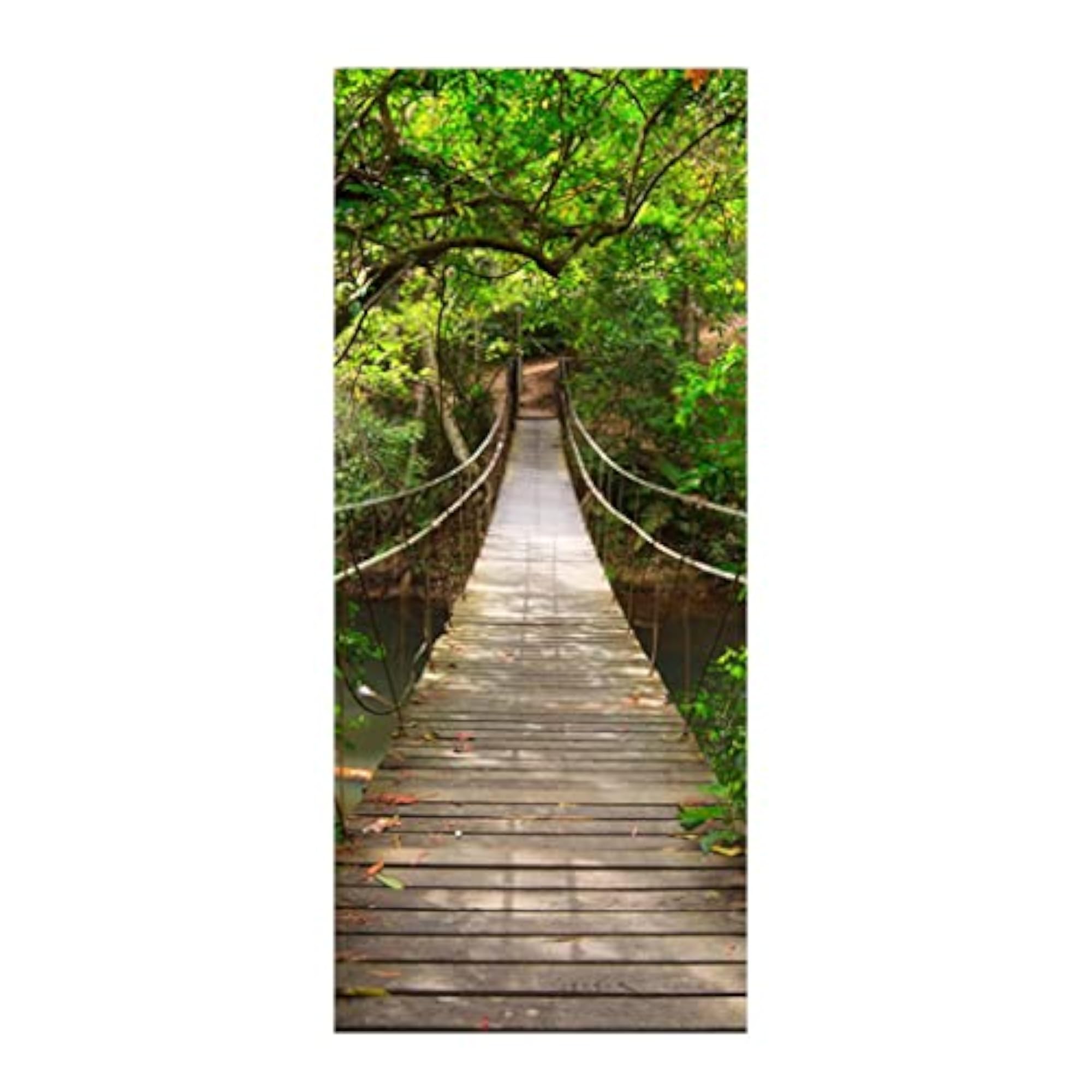 3D Wall Sticker Vinyl Removable Mural Poster Decal Art Decor Forest Bridge