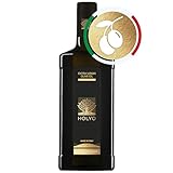 Premium EVOO Extra Virgin Olive Oil - Polyphenol Rich Olive Oil (up to 600 MG/KG) - Cold Pressed Unrefined Natural Aroma - 100% Single Source - Non Gmo, Additive Free - Italian Multiple Award Winning
