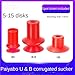 10Pcs Pyab Send Mechanical Hand Vacuum Suction Cup Corrugated U8 B8 U15 B10-2 Industrial Pneumatic Accessories(B10 anti-static)