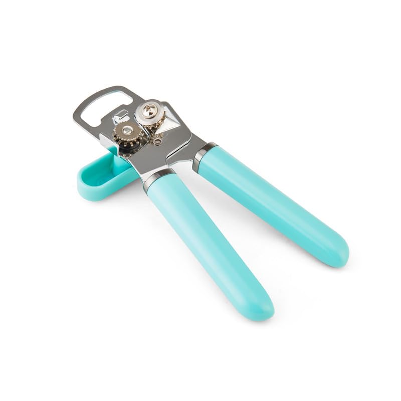 Farberware Manual Can Opener and Bottle Opener, High Carbon Stainless Steel Cutting Blade, Large Easy Turn Knob, Ergonomic Handles for Comfortable Grip, Dishwasher Safe Kitchen Gadget - image 6