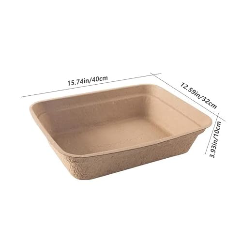 Disposable Cat Litter Box（3Pcs）, 2-In-1 Functionality, Disposable Litter Box And Liner For Cats, (X-Large) #TOP1