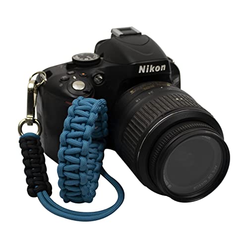 Image of Paracord Wrist | Camera Strap for Robust Hand Grip To Hold All DSLR Camera | Heavy gear | Binocular -Alloy camera strap