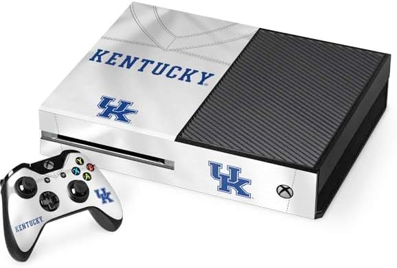 Skinit Decal Gaming Skin Compatible with Xbox One Console and Controller Bundle - Officially Licensed University of Kentucky UK Wildcats Design