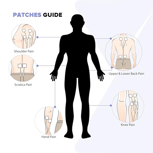 Image of COMPANIO Body Pulse TENS Body Pain Relief Electric Foot Massager for Nerve pain with Travel Bag Remote Control & Electrode Patches | Neuropathy Pain Relief | Thigh Hip Foot Upper /Lower Back Elbow Sciatic Nerve Pain | Scientifically Proven | Blood Circulator | No Side Effects