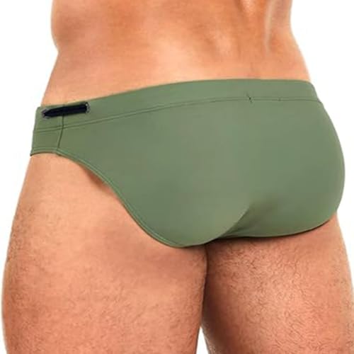 Men's Stretch Swimwear Bikini Swimming Briefs High Elasticity Softness Drawstring Swimsuits Board Surf Shorts Trunks3