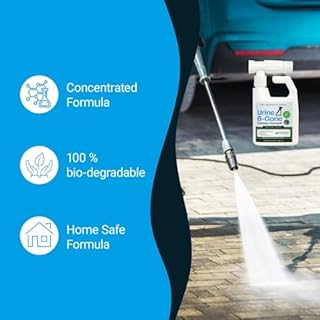 KINZUA ENVIRONMENTAL Urine B-Gone OD Professional Pet Urine Enzyme Cleaner, Pet Yard Odor Eliminator for Artificial Grass, Concrete & More, 32 fl oz