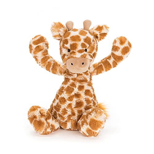 Jellycat Bashful Giraffe Stuffed Animal, Medium 12 inches - Safari Plush Toy - Classic Children's Gift image 9