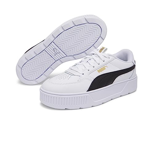 Image of PUMA Womens Karmen Rebelle Platform Sneakers Shoes Casual - White