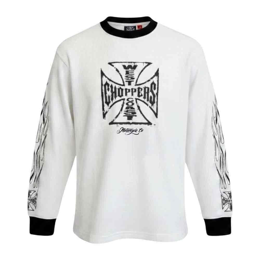 West Coast Choppers Worn Cross Sweatshirt 2XL