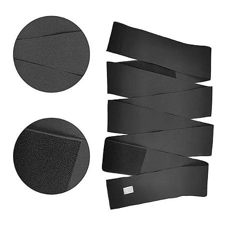 Cinta faixa Redutora de Medidas Ajustável Modeladora Corporal Costas Barriga Emagrecedora 3 Metros