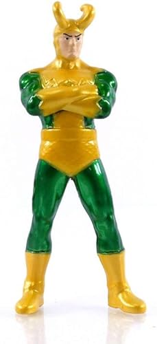 Miniatura 6 de Jada Toys Marvel 1:24 1963 Ford Thunderbird - Coche fundido a presión y figura de Loki de 2.75 pulgadas, juguetes para niños y adultos