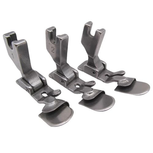 Set 1mm+2mm+3mm Pie para Dobladillo Plegable para Máquina de Coser miniatura 1