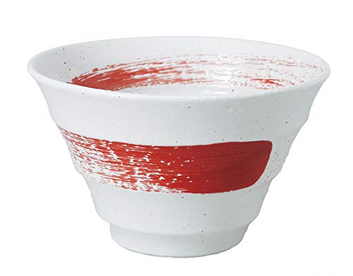 【日本製・美濃焼】 あけぼの渦 6.0丼 1,300ml ラーメン丼 どんぶり 電子レンジ・食洗機対応