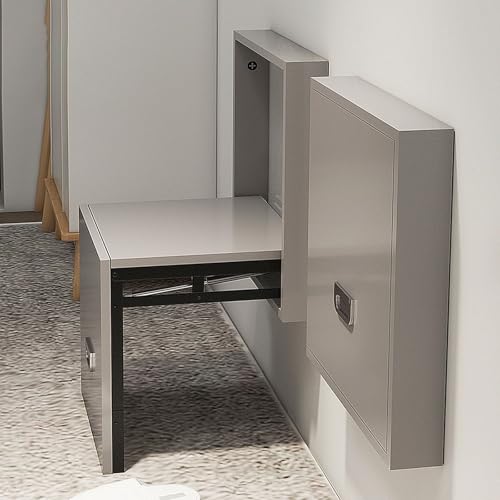 Asiento plegable de pared premium, taburete invisible de alta resistencia 2