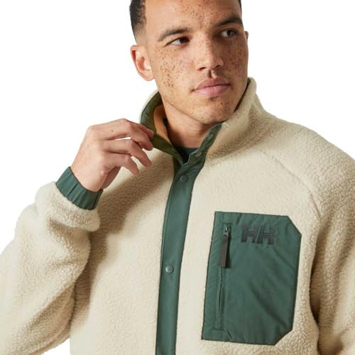 Chaqueta Helly Hansen Panorama Pile para hombre forro polar con botones 5
