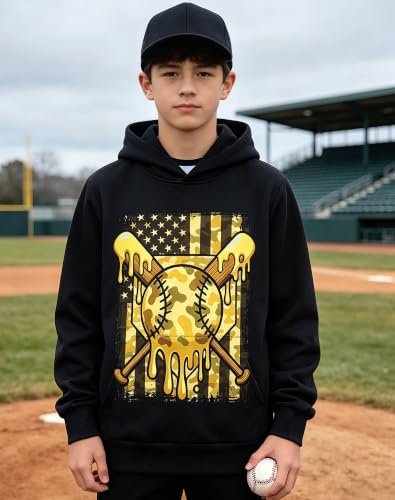 Image of Lovekider Boys Hoodie Kids 3D Print Graphic Pullover Sweatshirt 6-16 Years