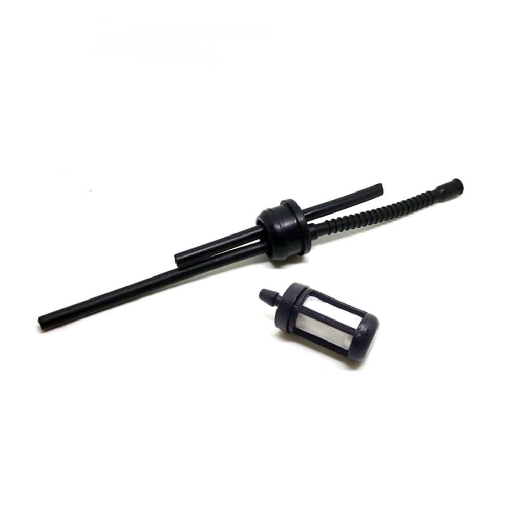 Piezas de reparación Tubo de Combustible, Manguera y Filtro de Combustible, Compatible con motosierras de Gasolina de 38 CC, 41 CC, 3800, 4100, G3800 y G4100.(50 Sets)