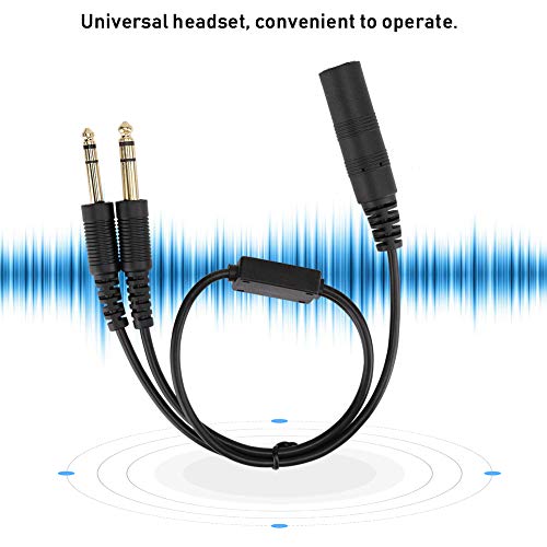 Adaptador Universal para Headset de Aviación H-GA miniatura 7