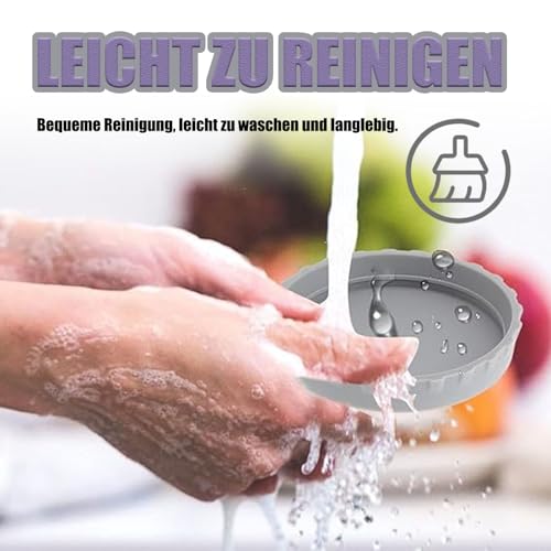 Dosendeckel, Deckel für Dosen, 6 Stück Getränkedosen Verschluss, Staubdicht und Auslaufsicherer, Wiederverwendbares Dosenverschluss Getränkedosen für Soda Bier Dosen Verschluss (6 Farben)