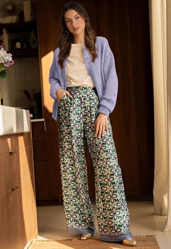 Image of PRETTYGARDEN Long Sleeve Crewneck Button Down Womens Sweaters Fall Open Front Chunky Cardigan Sweaters for Women 2026