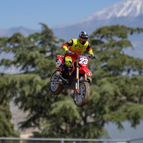 Image of Losi RC Motorcycle Promoto-MX 1 /4 Motorcycle Ready-to-Run Battery and Charger Not Included FXR LOS06000T1 Red