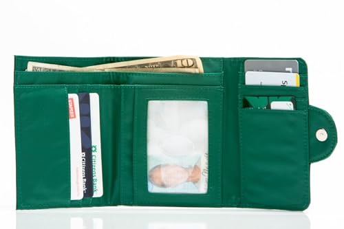 Image of Big Skinny Women's Trixie Tri-Fold Slim Wallet, Holds Up to 30 Cards