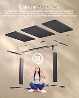 JUMMICO Höhenverstellbarer Schreibtisch 120 x 60 cm, USB-A-Anschluss – Ansicht 9
